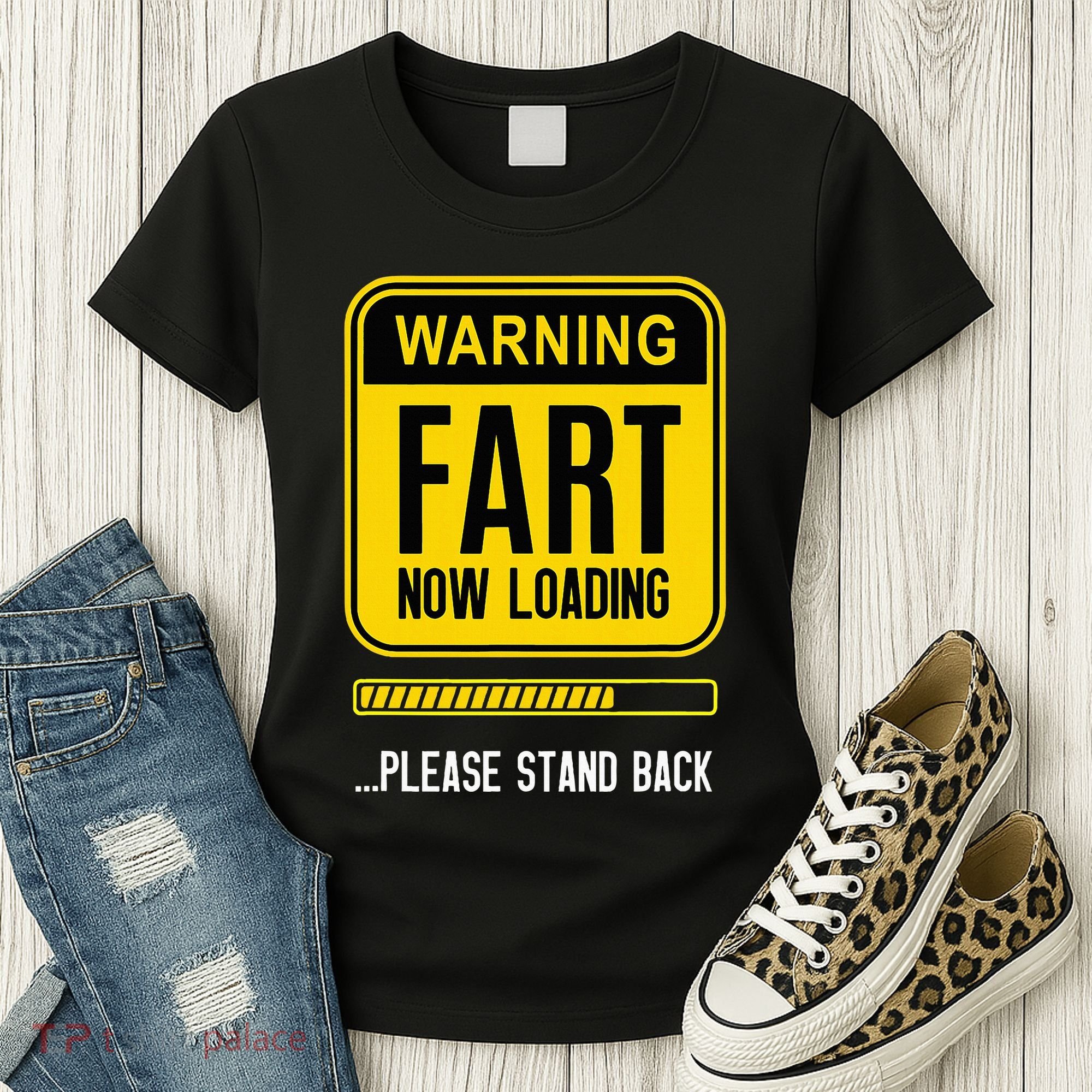 Warning Fart Now Loading Women's T-Shirt