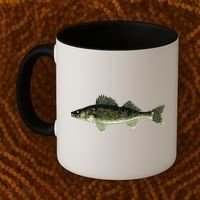 Walleye Fish Pickerel Fishing Lover Fisherman Coffee Mug thumb 2
