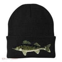 Walleye Fish Pickerel Fishing Lover Fisherman Beanie thumb 0