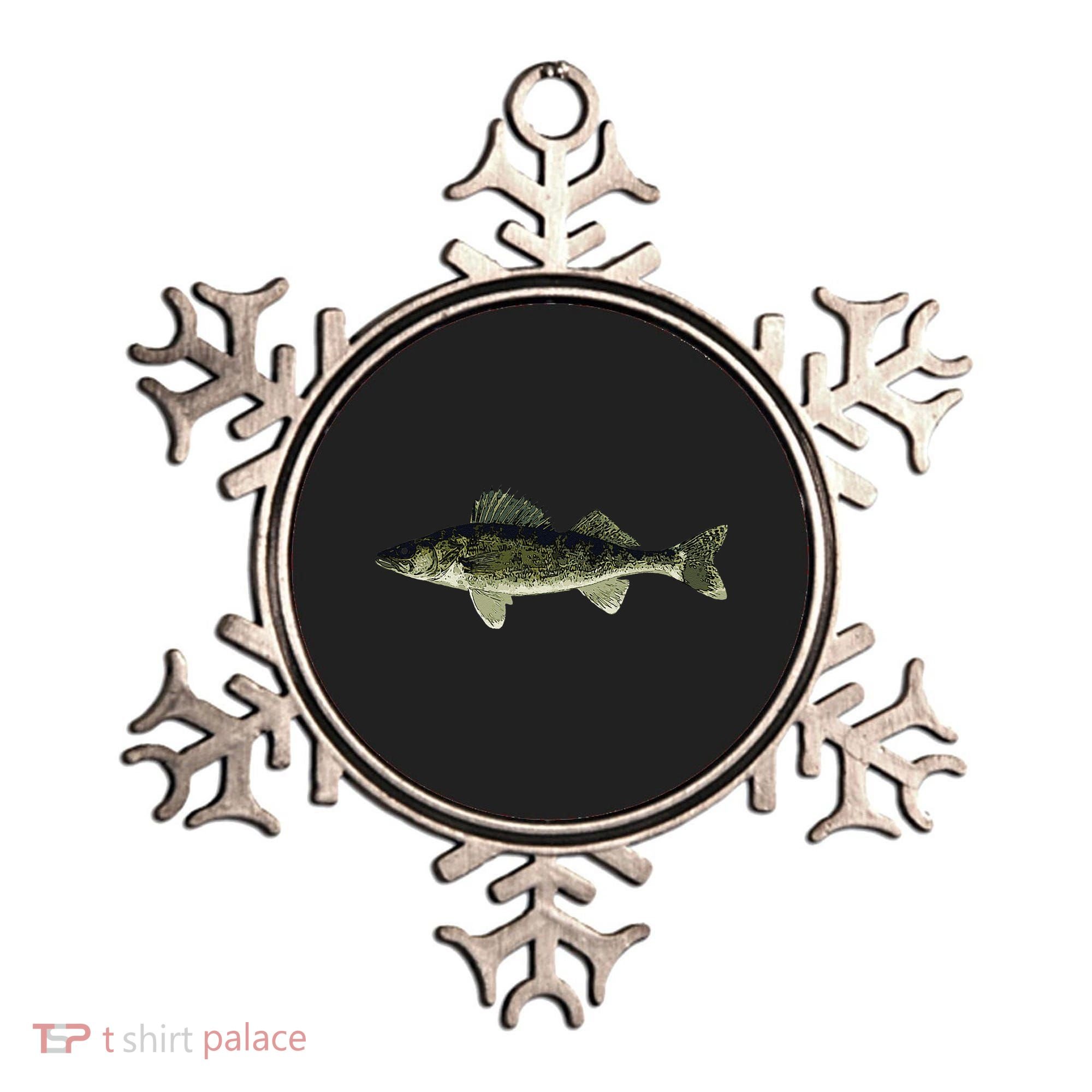 Walleye Fish Pickerel Fishing Lover Fisherman Ornament
