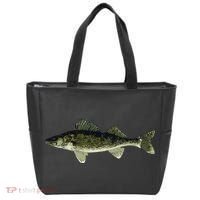 Walleye Fish Pickerel Fishing Lover Fisherman Tote Bag thumb 0