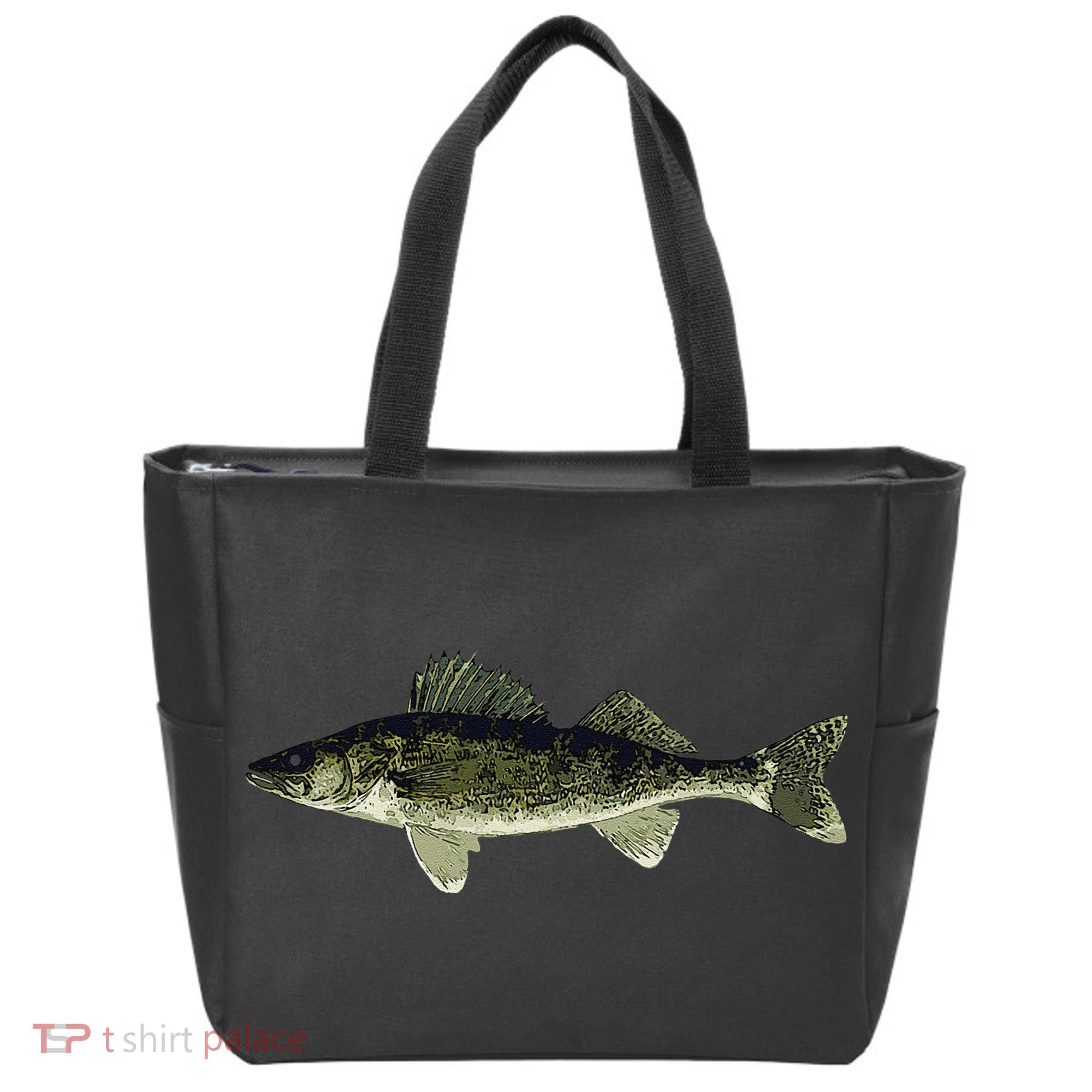 Walleye Fish Pickerel Fishing Lover Fisherman Tote Bag