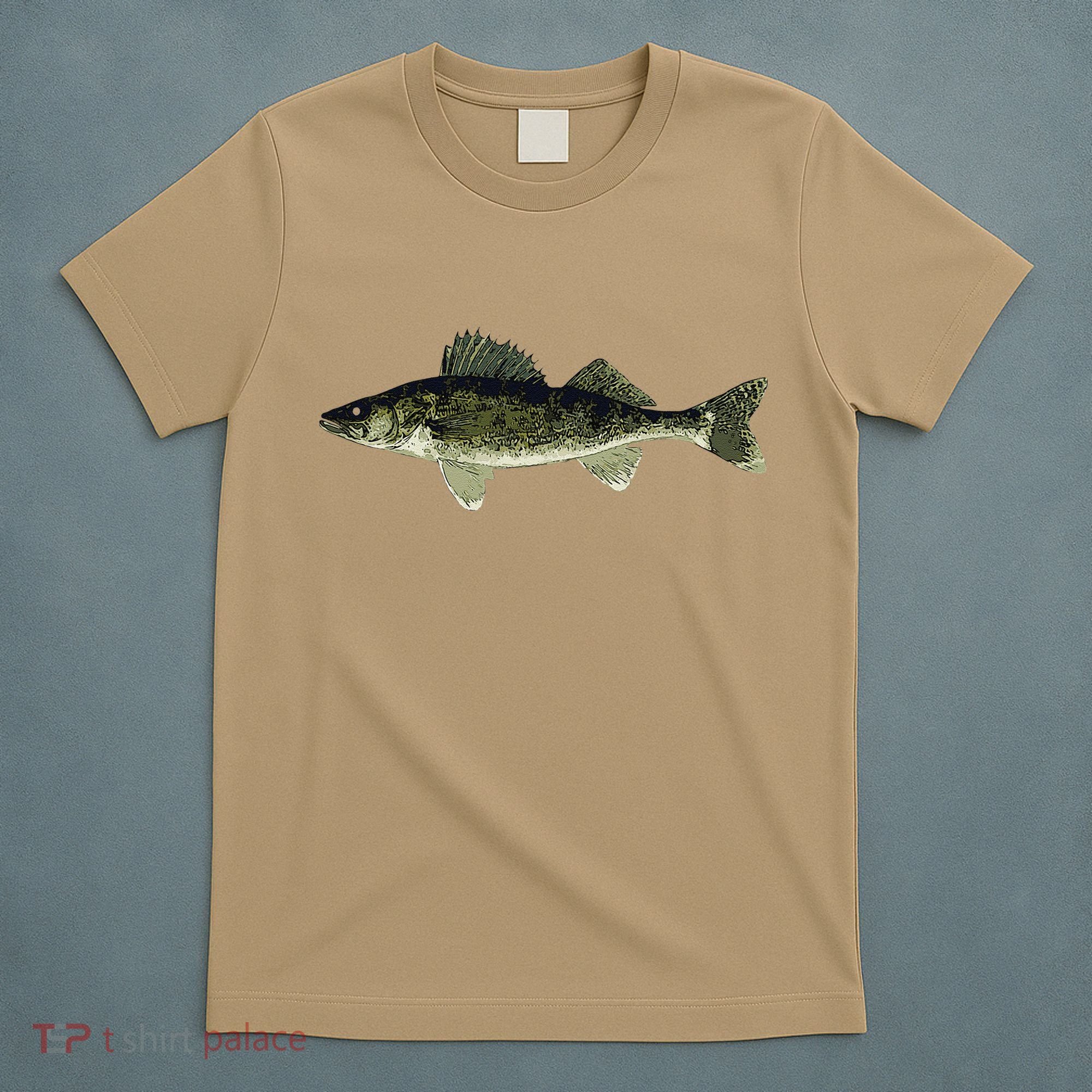 Walleye Fish Pickerel Fishing Lover Fisherman T-Shirt