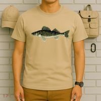 Walleye Fish Pickerel Fishing Lover Fisherman T-Shirt thumb 6