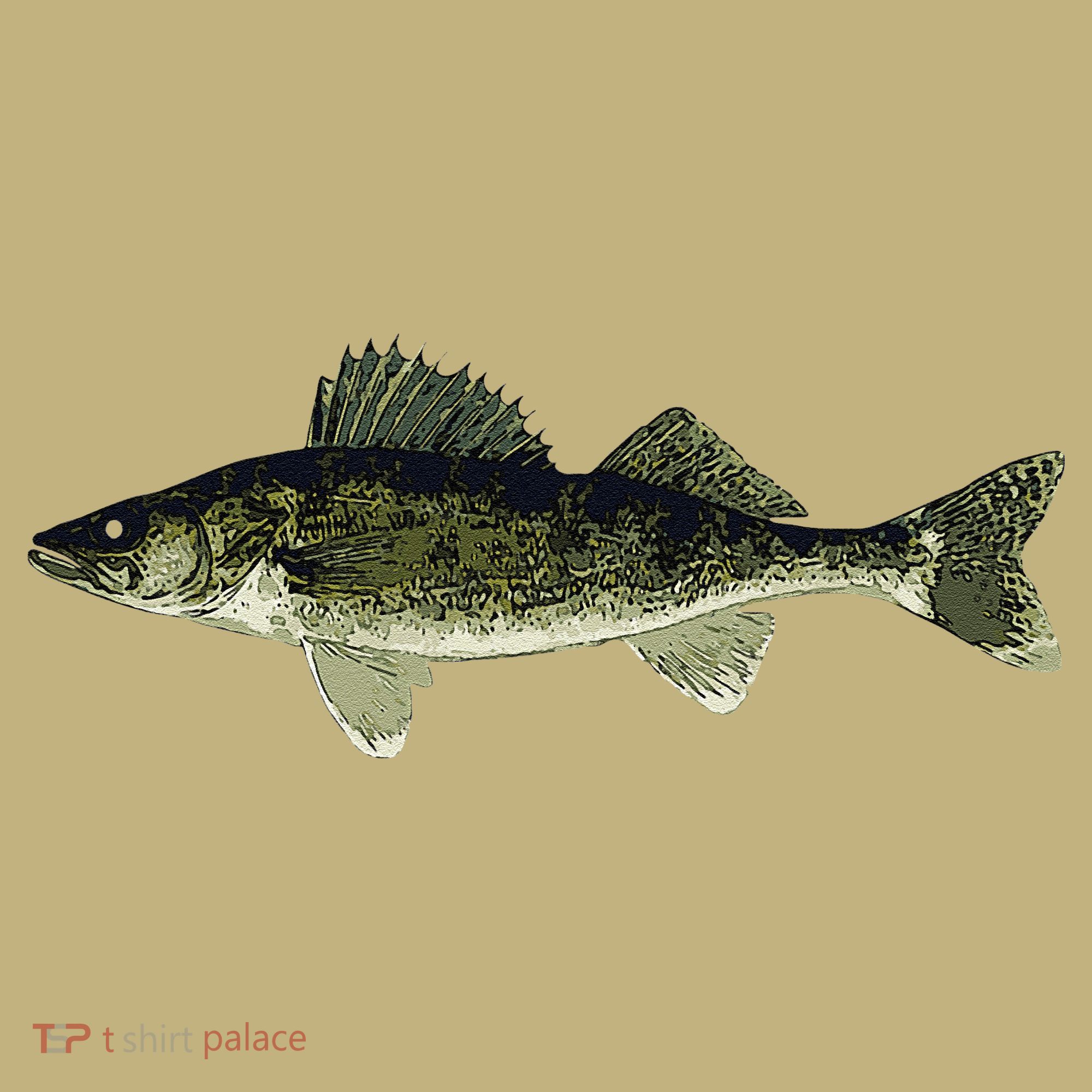 Walleye Fish Pickerel Fishing Lover Fisherman T-Shirt