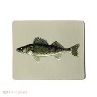 Walleye Fish Pickerel Fishing Lover Fisherman Mousepad thumb 0