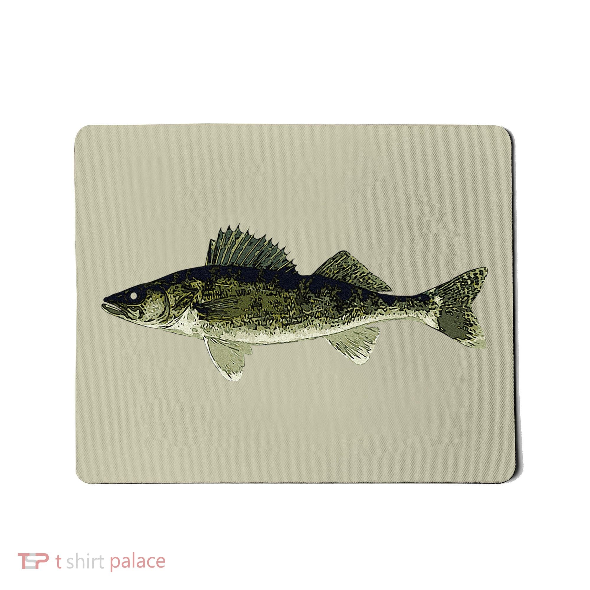 Walleye Fish Pickerel Fishing Lover Fisherman Mousepad