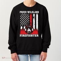 Wildland Firefighter Proud Wildland Fire Gift Women's Sweatshirt thumb 0