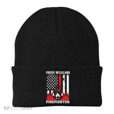 Wildland Firefighter Proud Wildland Fire Gift Beanie