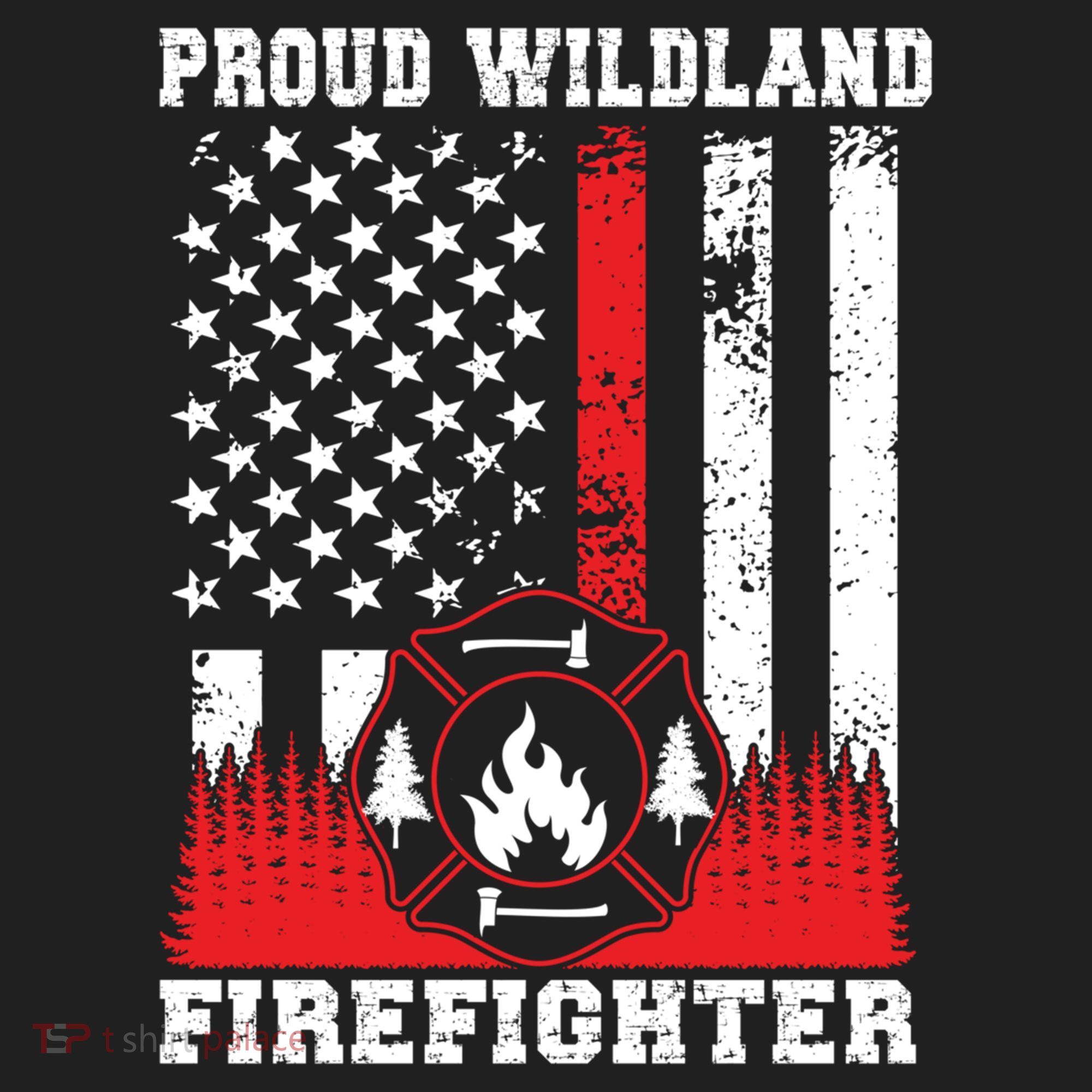 Wildland Firefighter Proud Wildland Fire Gift Beanie