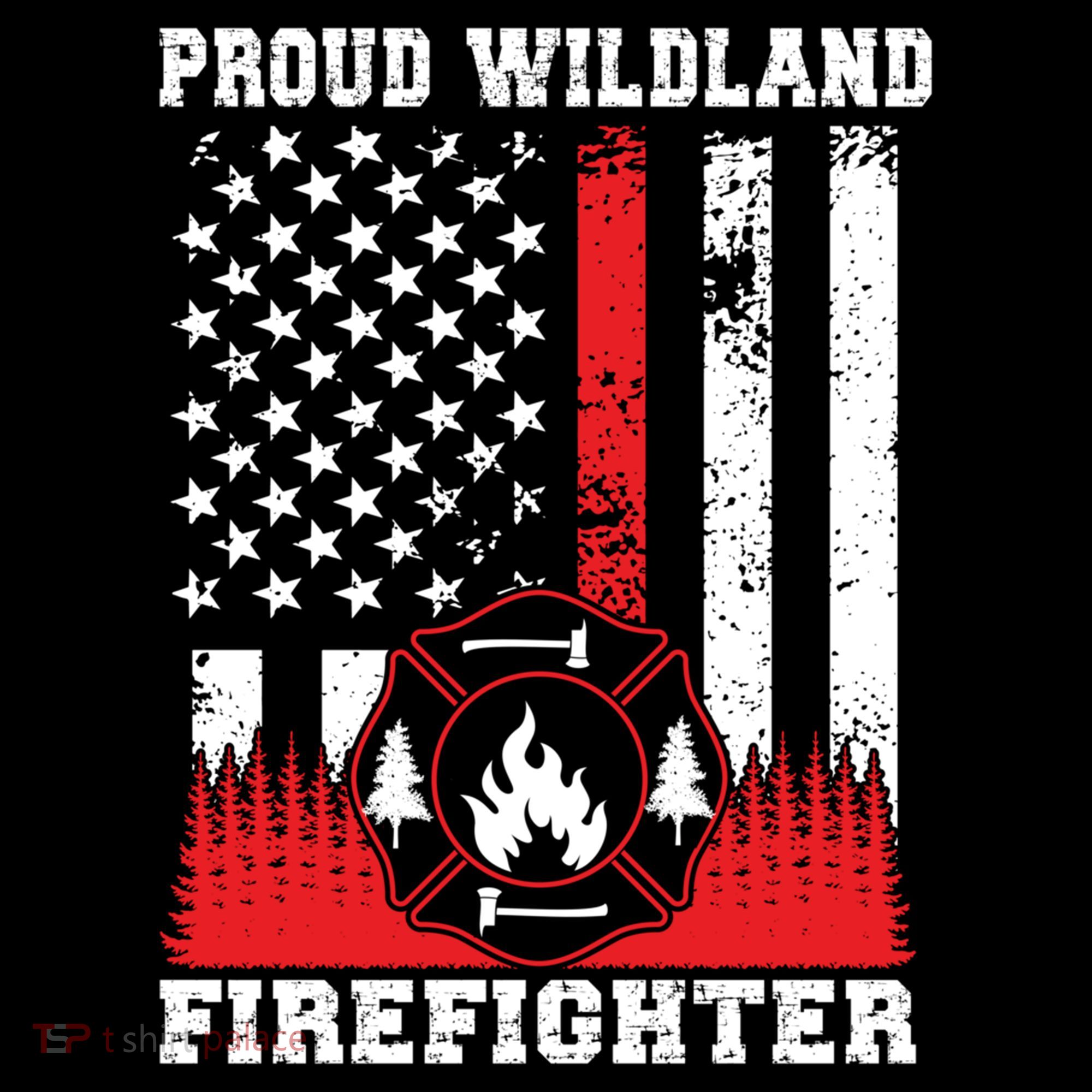 Wildland Firefighter Proud Wildland Fire Gift Ornament