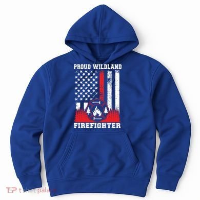 Wildland Firefighter Proud Wildland Fire Gift Hoodie