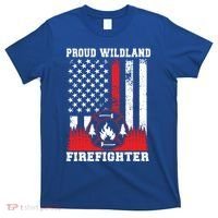Wildland Firefighter Proud Wildland Fire Gift T-Shirt thumb 0