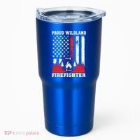 Wildland Firefighter Proud Wildland Fire Gift Tumbler thumb 0