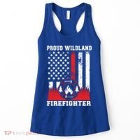 Wildland Firefighter Proud Wildland Fire Gift Women's Tank Top thumb 0