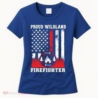 Wildland Firefighter Proud Wildland Fire Gift Women's T-Shirt thumb 0