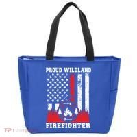 Wildland Firefighter Proud Wildland Fire Gift Tote Bag thumb 0