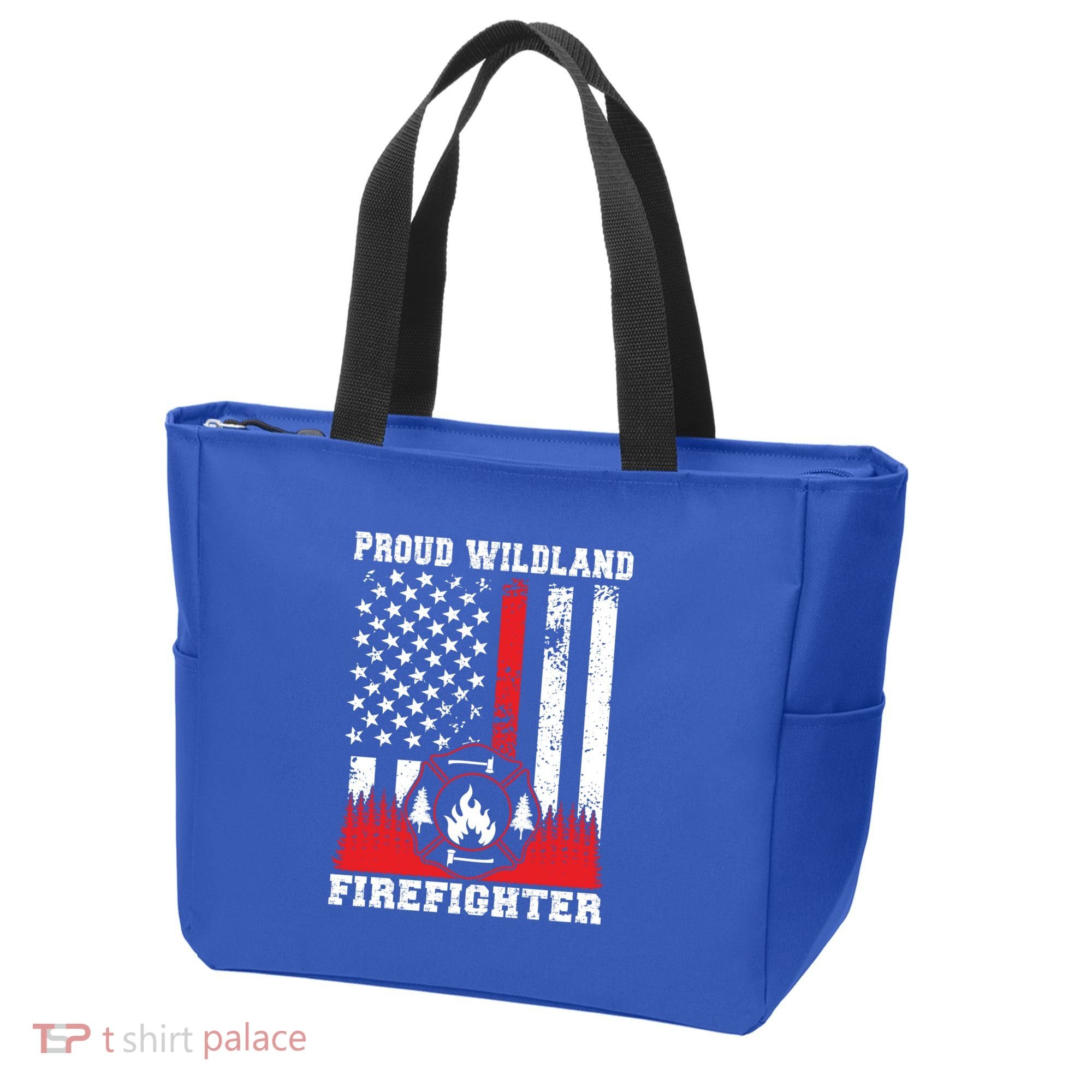 Wildland Firefighter Proud Wildland Fire Gift Tote Bag