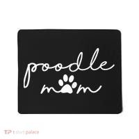 Womens Funny Poodle Dog Mom Cute Poodle Mom For Women Mousepad thumb 0