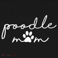 Womens Funny Poodle Dog Mom Cute Poodle Mom For Women Mousepad thumb 1