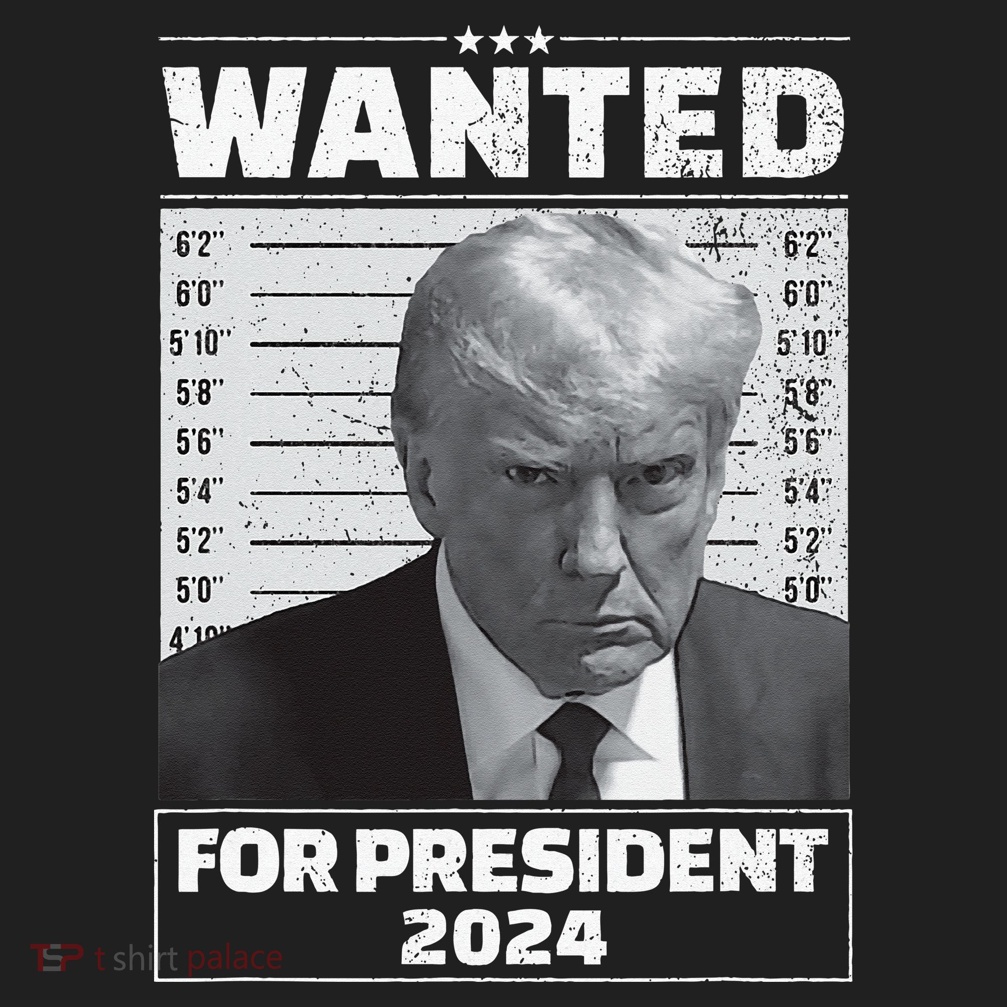 Wanted For President 2024 Trump Mugshot Tumbler