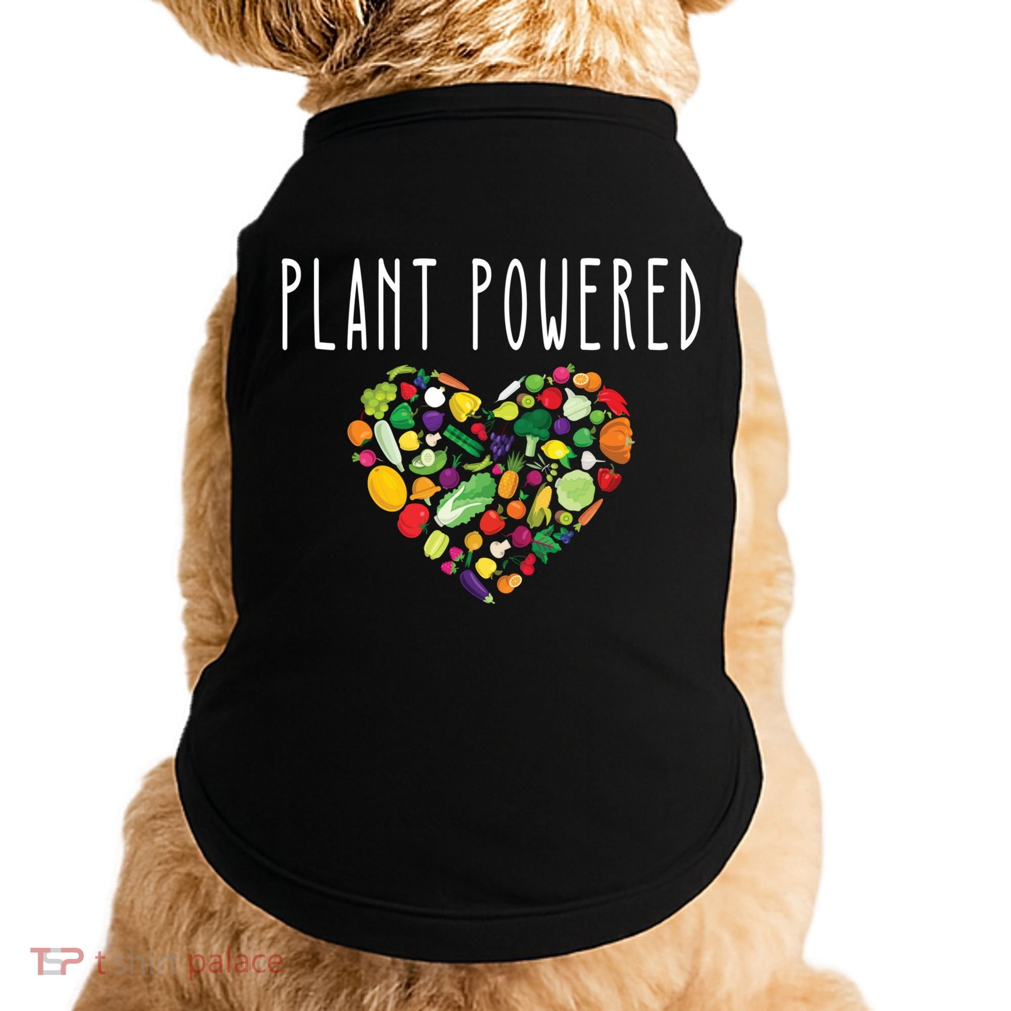 Whole Food Plant Based Lifestyle Wfpb Vegan Powered Veggie Meaningful Gift Doggie Tank