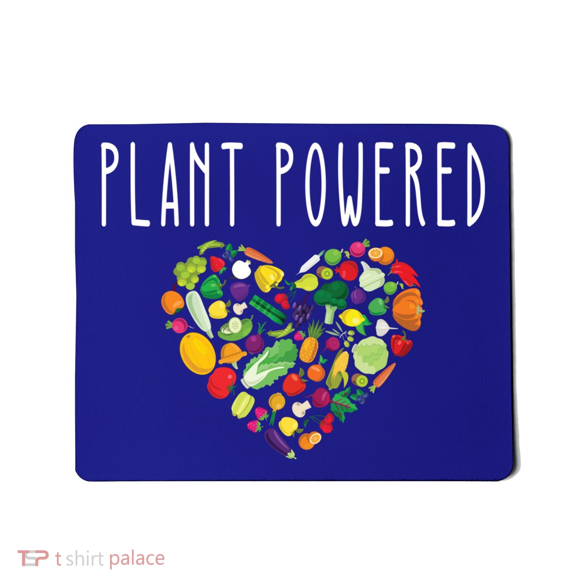 Whole Food Plant Based Lifestyle Wfpb Vegan Powered Veggie Meaningful Gift Mousepad