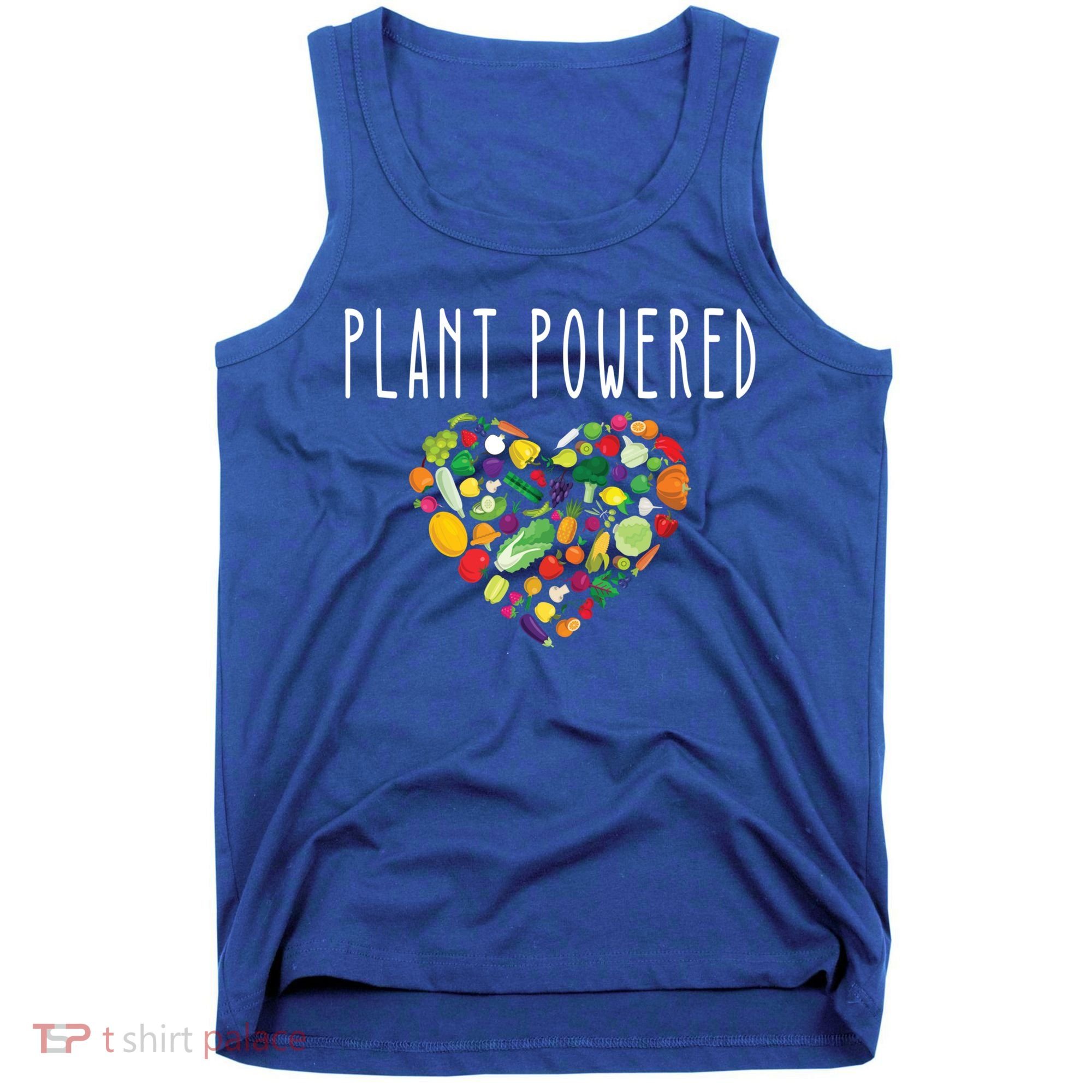 Whole Food Plant Based Lifestyle Wfpb Vegan Powered Veggie Meaningful Gift Tank Top