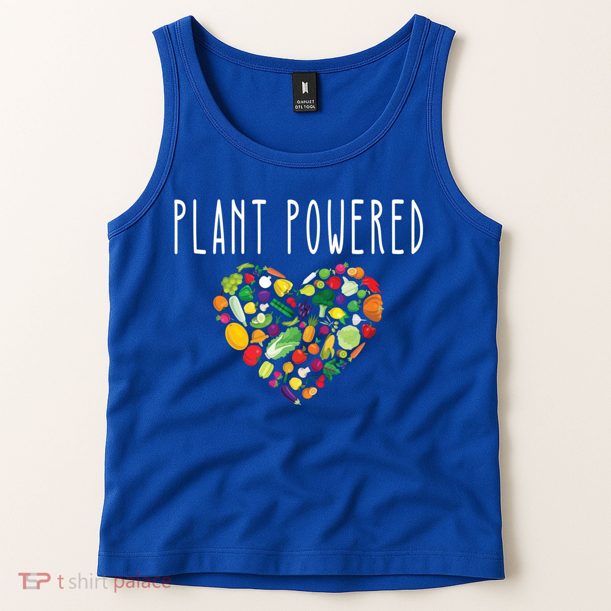 Whole Food Plant Based Lifestyle Wfpb Vegan Powered Veggie Meaningful Gift Tank Top