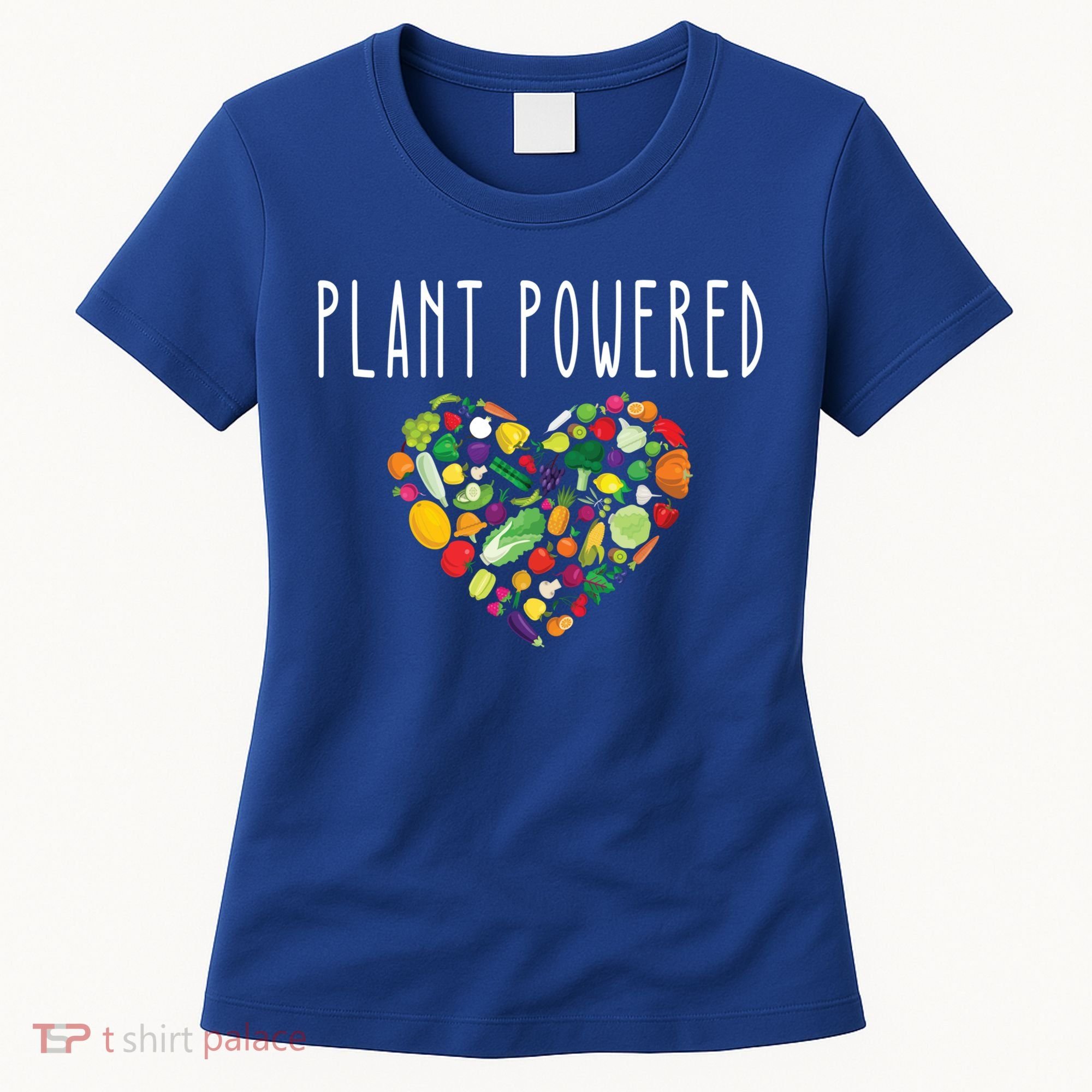 Whole Food Plant Based Lifestyle Wfpb Vegan Powered Veggie Meaningful Gift Women's T-Shirt
