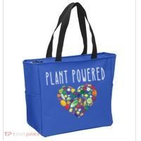 Whole Food Plant Based Lifestyle Wfpb Vegan Powered Veggie Meaningful Gift Tote Bag thumb 2