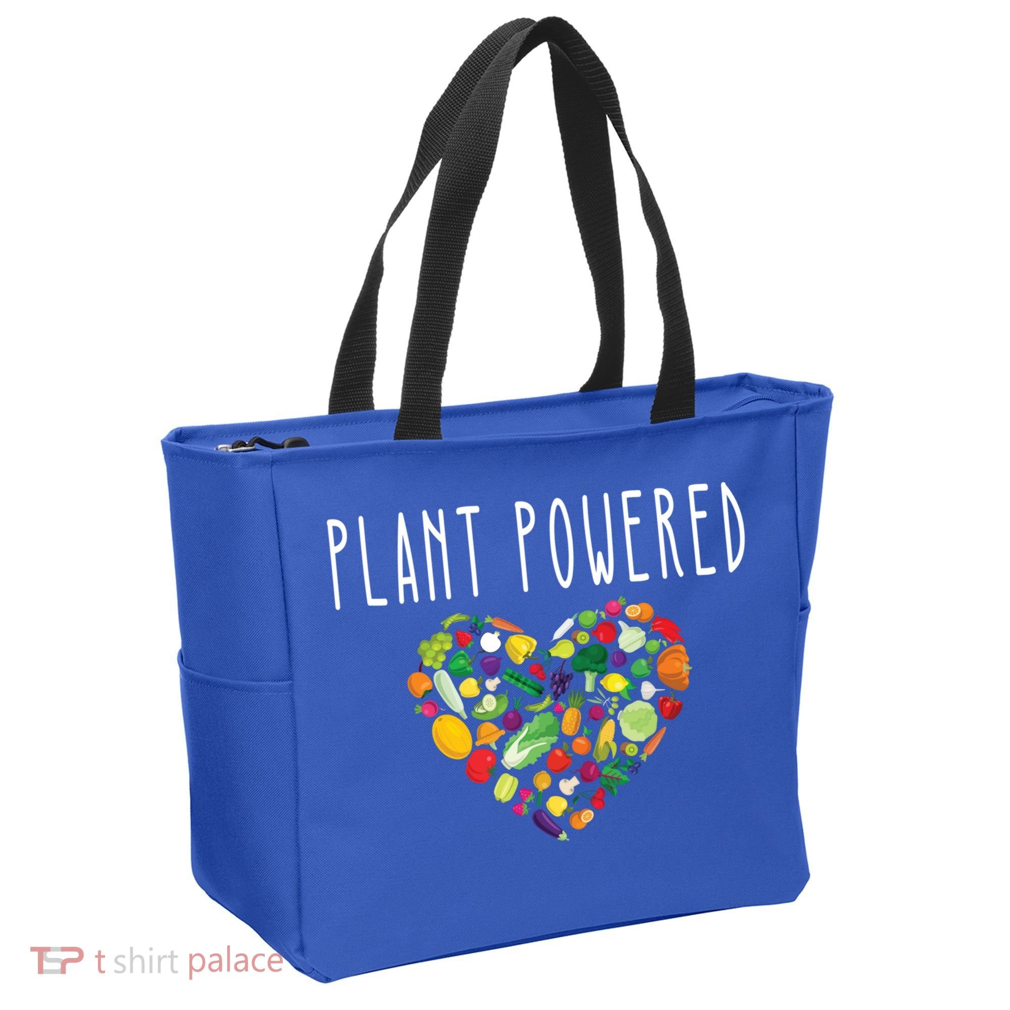 Whole Food Plant Based Lifestyle Wfpb Vegan Powered Veggie Meaningful Gift Tote Bag