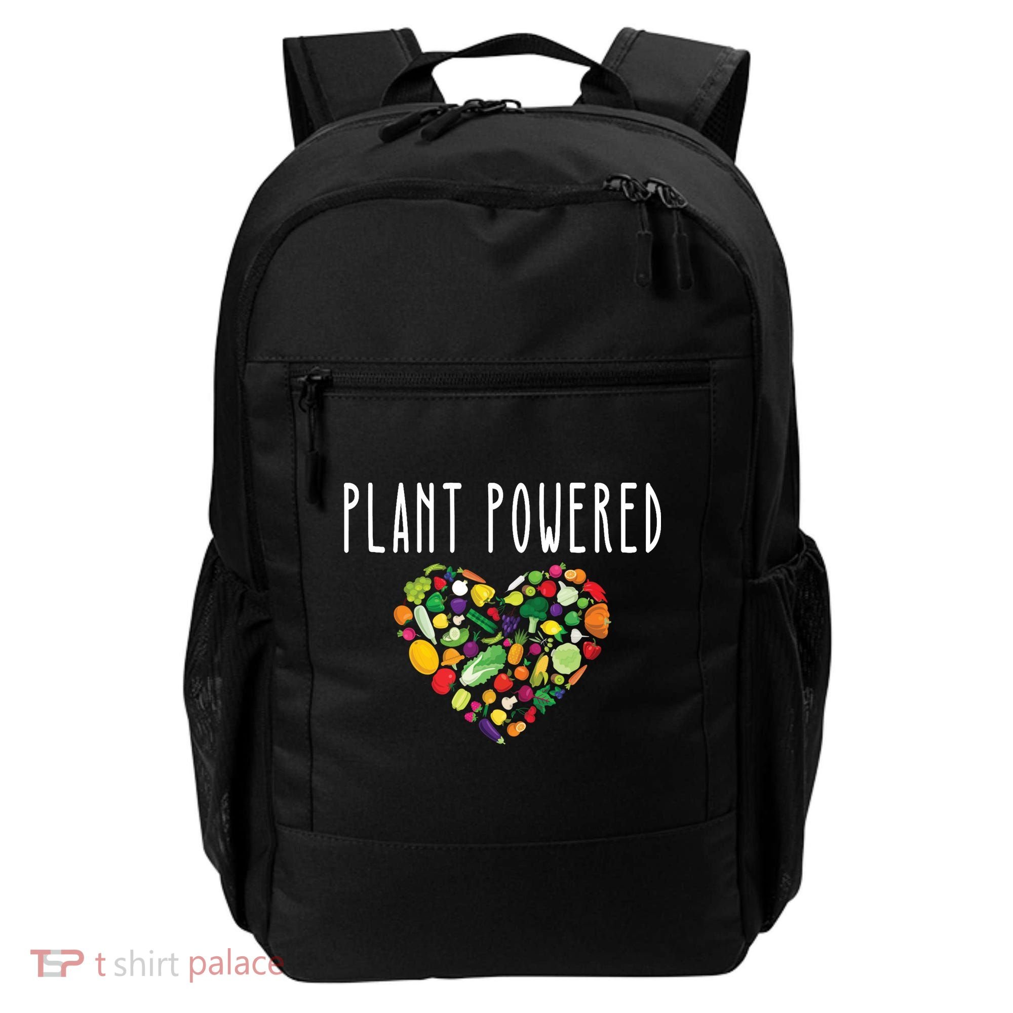 Whole Food Plant Based Lifestyle WFPB Vegan Powered Veggie Backpack