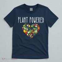 Whole Food Plant Based Lifestyle WFPB Vegan Powered Veggie T-Shirt thumb 5