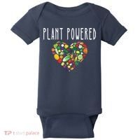 Whole Food Plant Based Lifestyle WFPB Vegan Powered Veggie Baby Bodysuit thumb 0