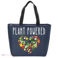 Whole Food Plant Based Lifestyle WFPB Vegan Powered Veggie Tote Bag thumb 0