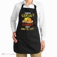 Womens Funny Pickleball Gift Pickle Ball Player Pickleball VNeck TShirt Apron thumb 2