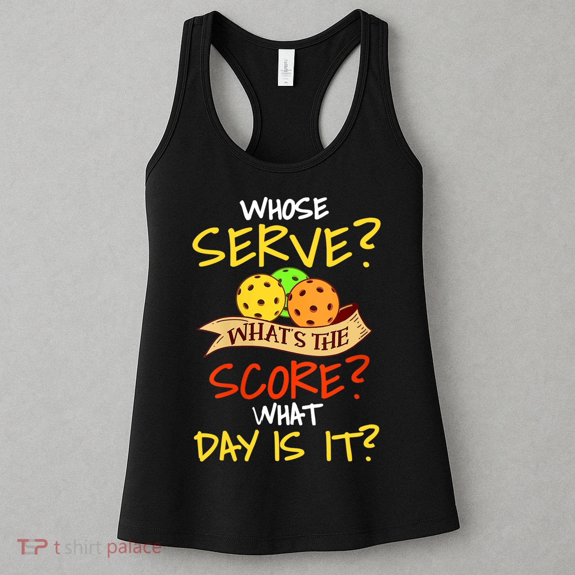 Womens Funny Pickleball Gift Pickle Ball Player Pickleball VNeck TShirt Women's Tank Top
