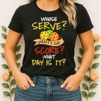 Womens Funny Pickleball Gift Pickle Ball Player Pickleball VNeck TShirt Women's T-Shirt thumb 2