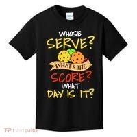 Womens Funny Pickleball Gift Pickle Ball Player Pickleball VNeck TShirt Kids T-Shirt thumb 0