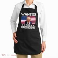Wanted For President Donald Trump USA Election Apron thumb 2