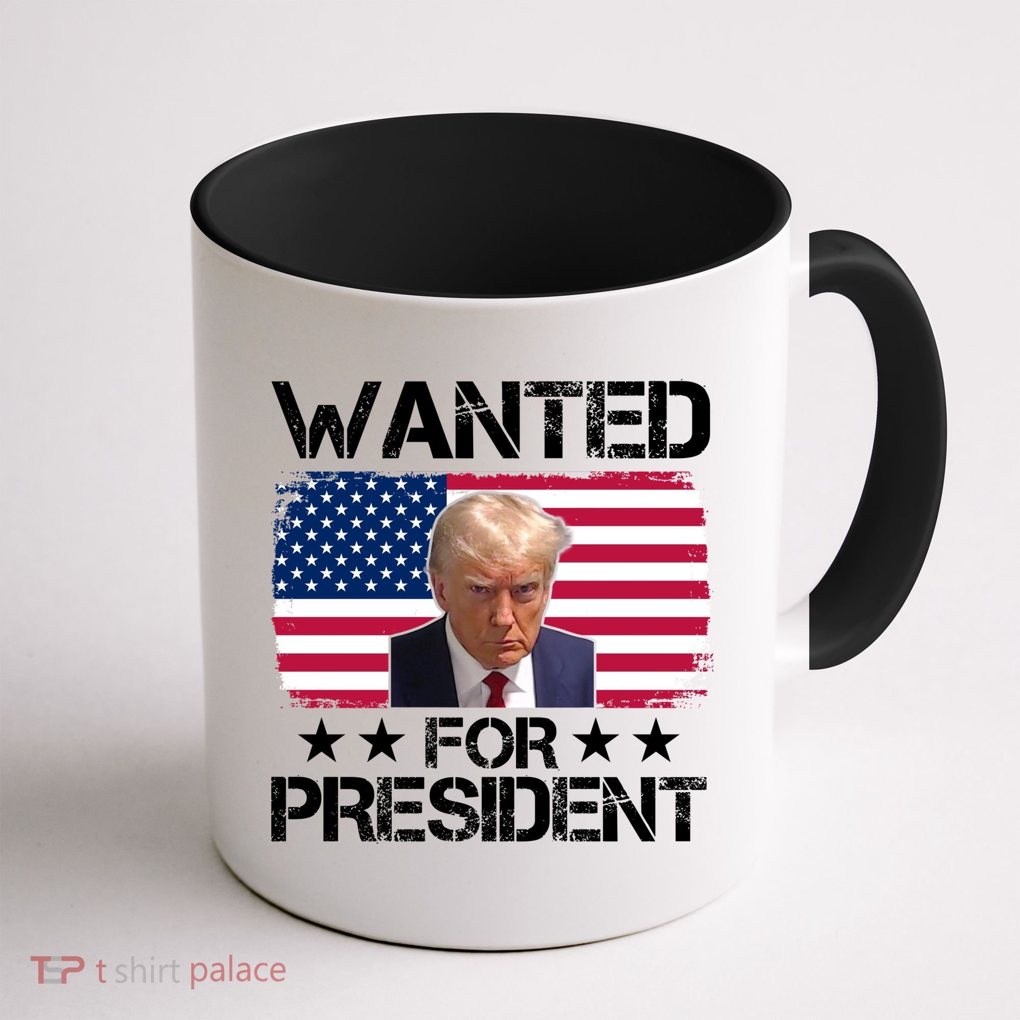Wanted For President Donald Trump USA Election Coffee Mug