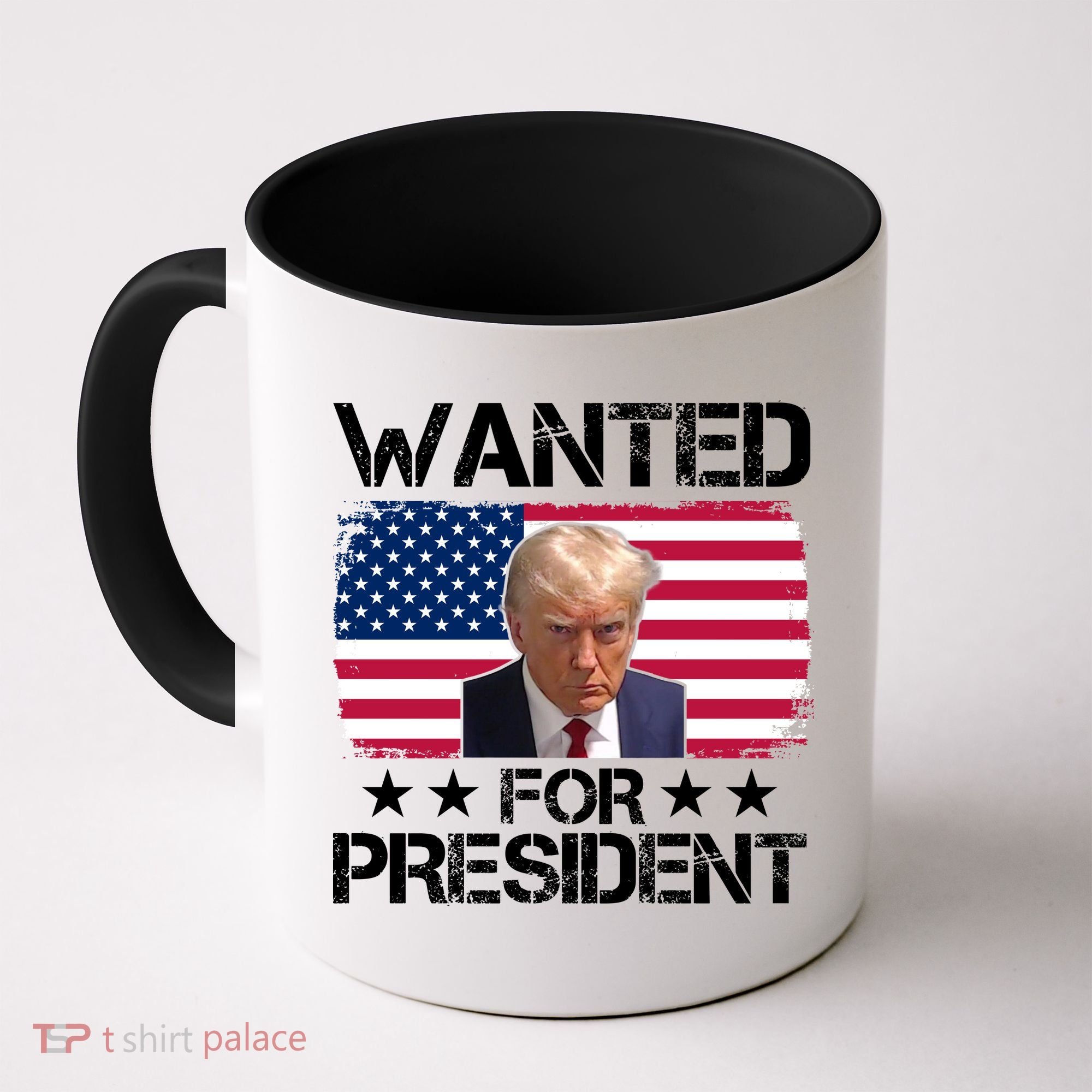Wanted For President Donald Trump USA Election Coffee Mug