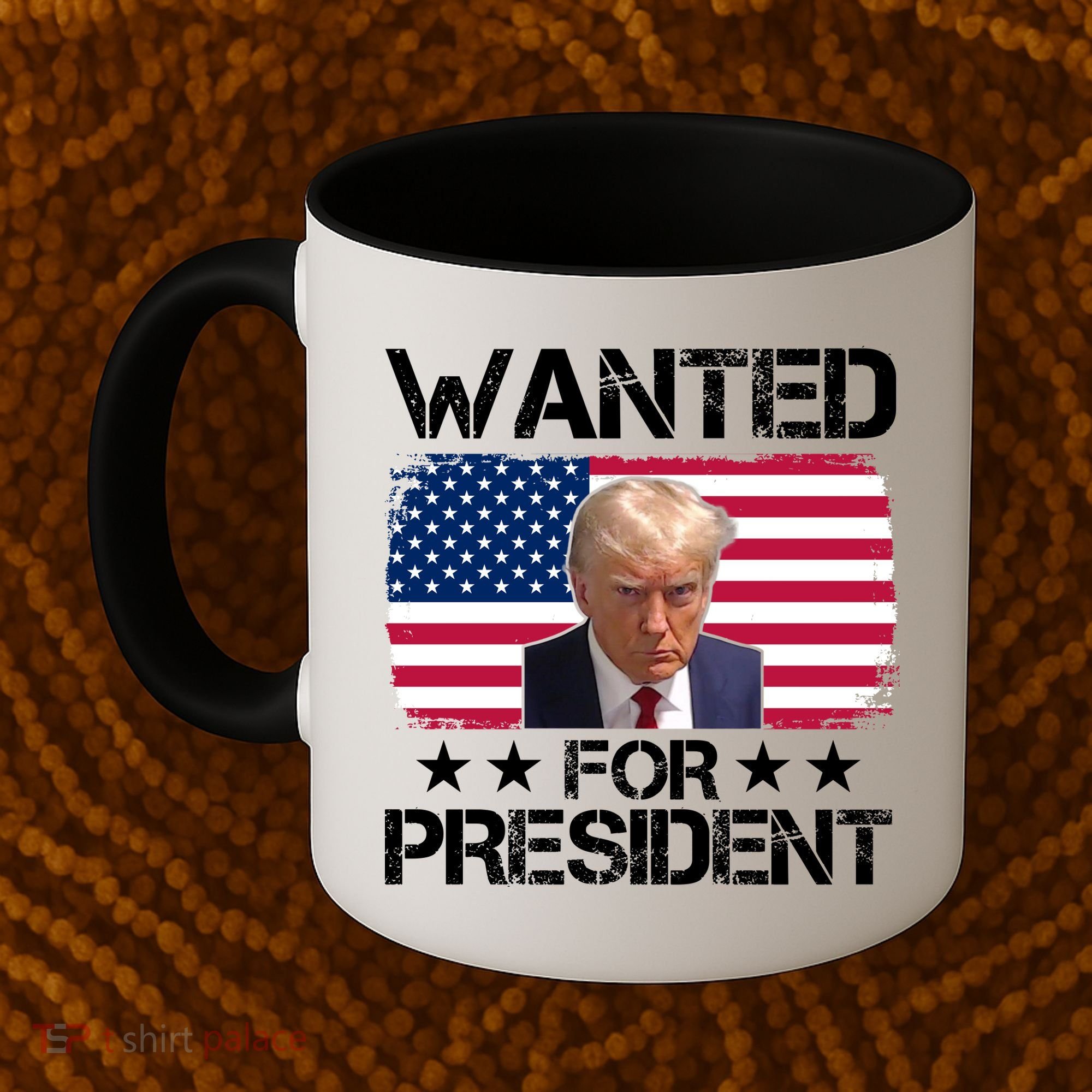 Wanted For President Donald Trump USA Election Coffee Mug