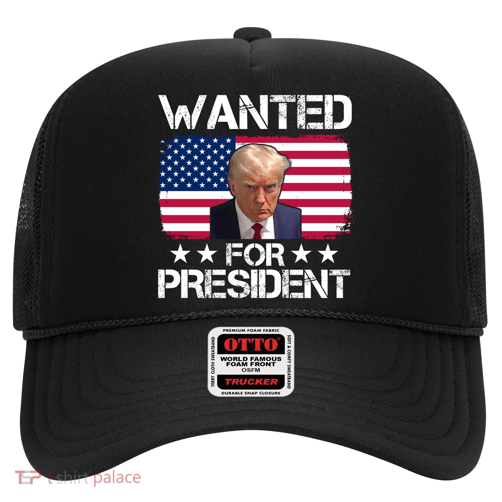 Wanted For President Donald Trump USA Election Hat
