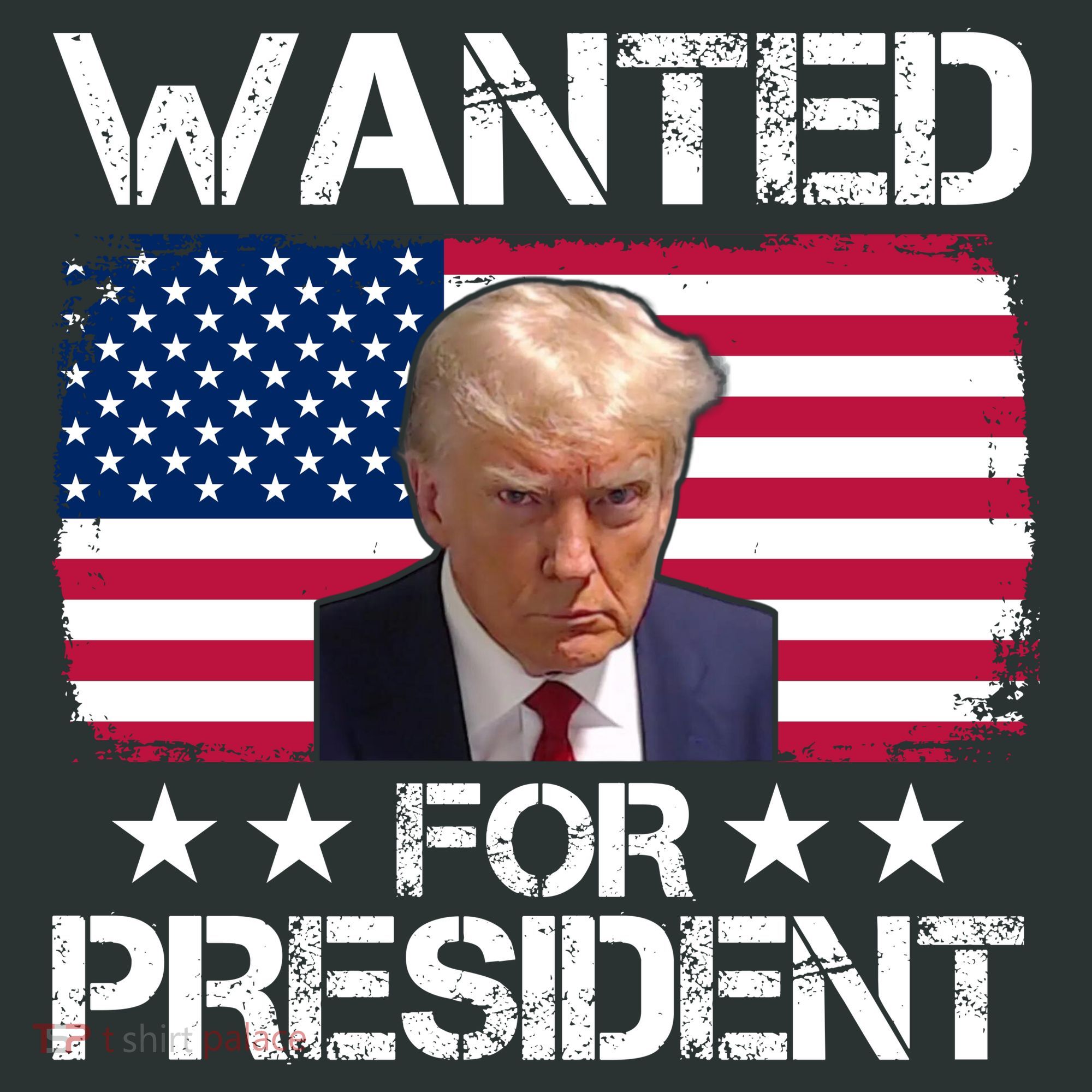 Wanted For President Donald Trump USA Election Mousepad