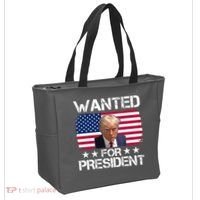 Wanted For President Donald Trump USA Election Tote Bag thumb 2