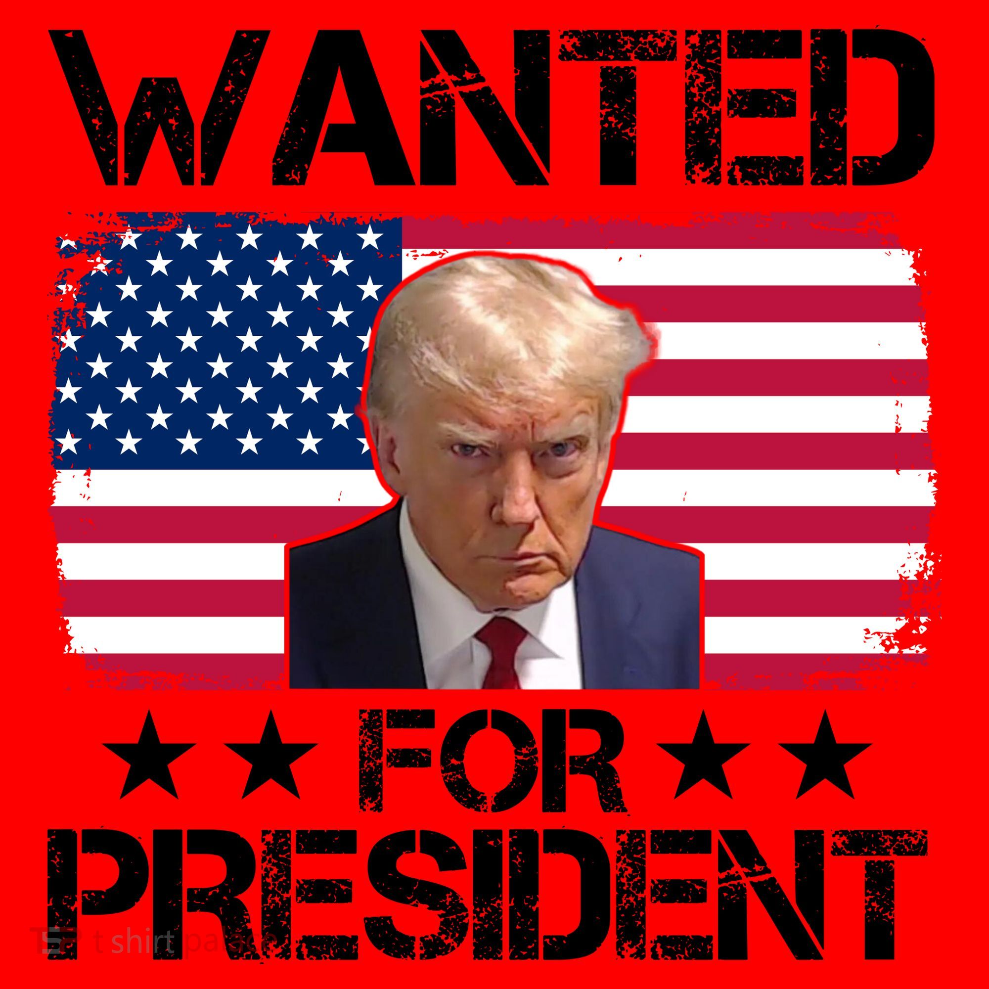 Wanted For President Donald Trump USA Election Santa Hat