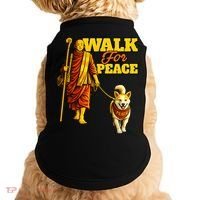  Walk For Peace Walking Monks And Aloka Dog Doggie Tank thumb 0