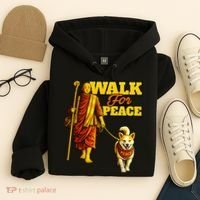  Walk For Peace Walking Monks And Aloka Dog Hoodie thumb 4